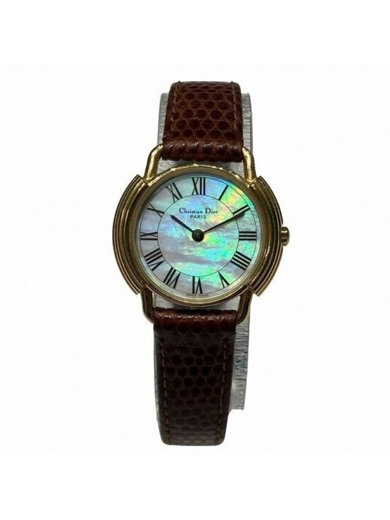Dior Quartz Watch Leather White main image 8